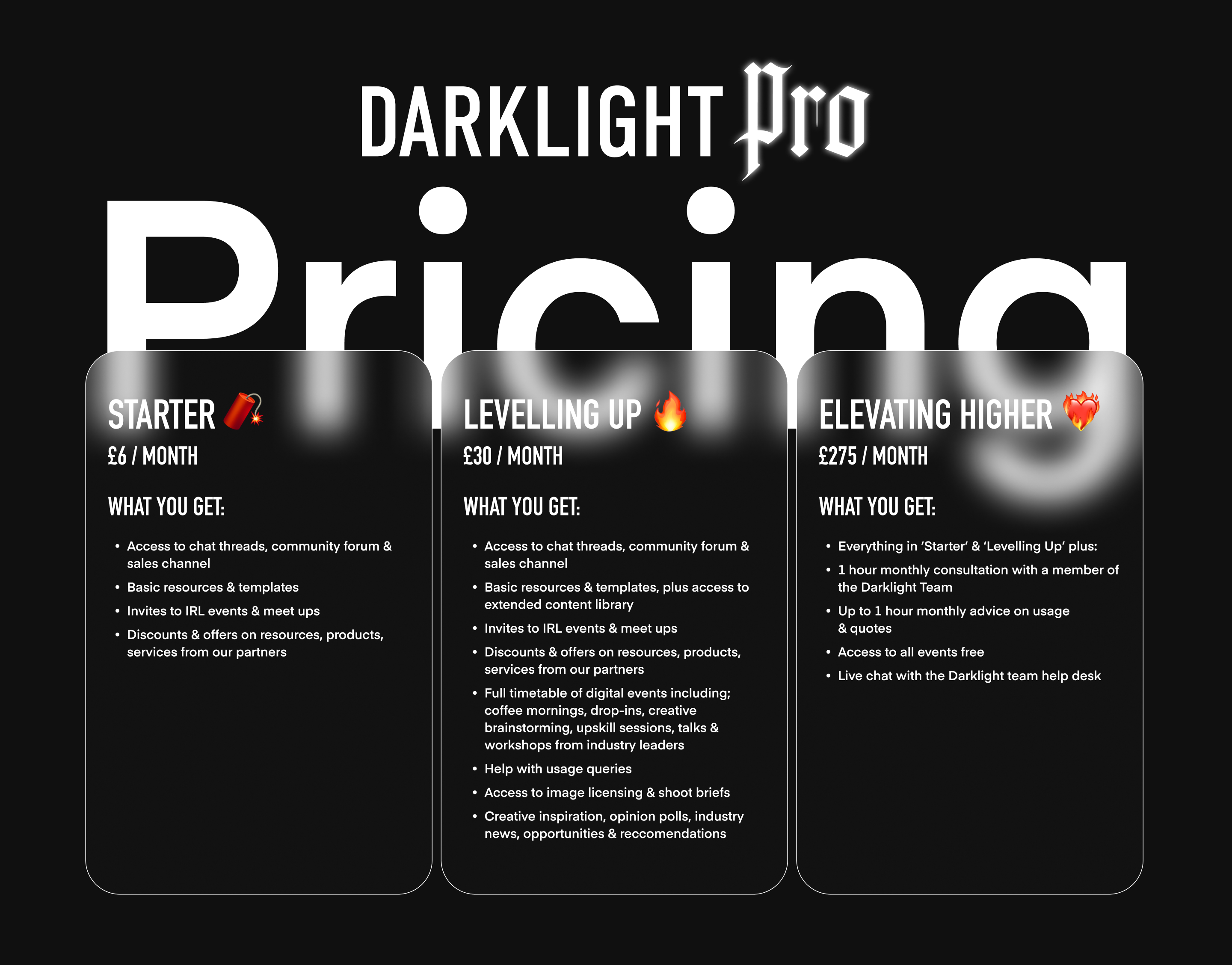 Darklight Pro - Community Page Image